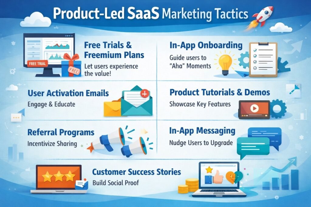 Product-Led SaaS Marketing Tactics 