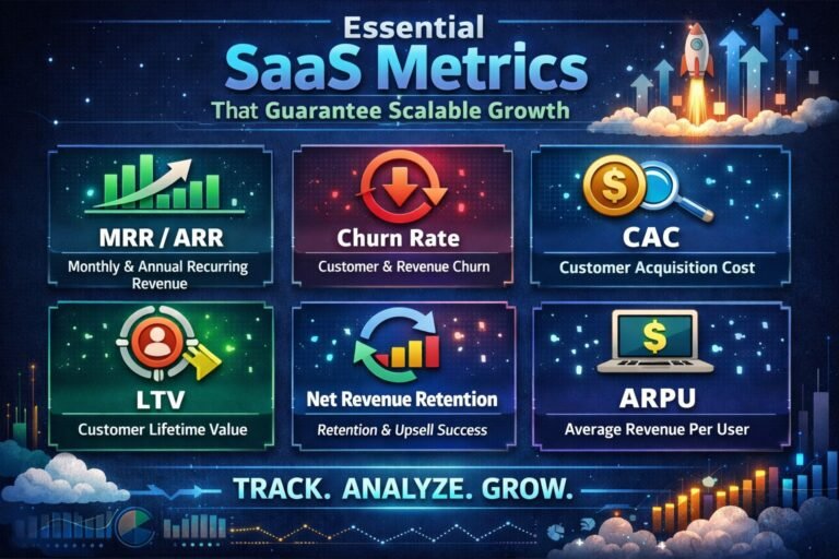 Essential SaaS Metrics That Drive Scalable Growth