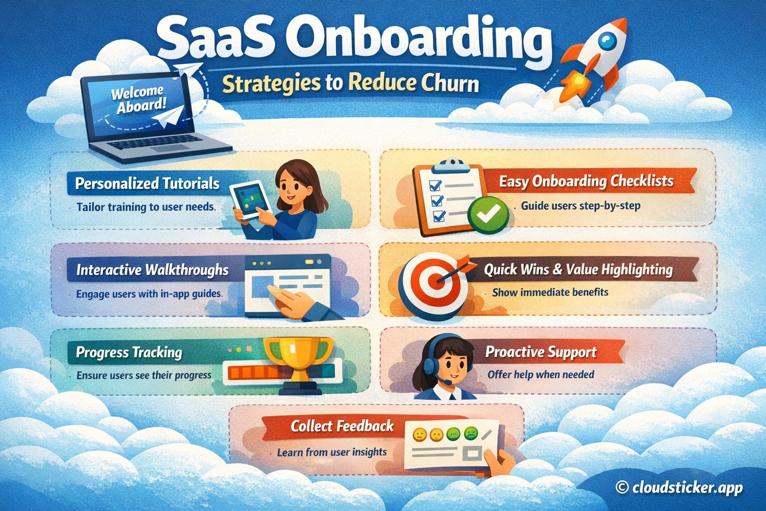 Game-Changing SaaS Onboarding Strategies to Reduce Churn and Improve User Retention